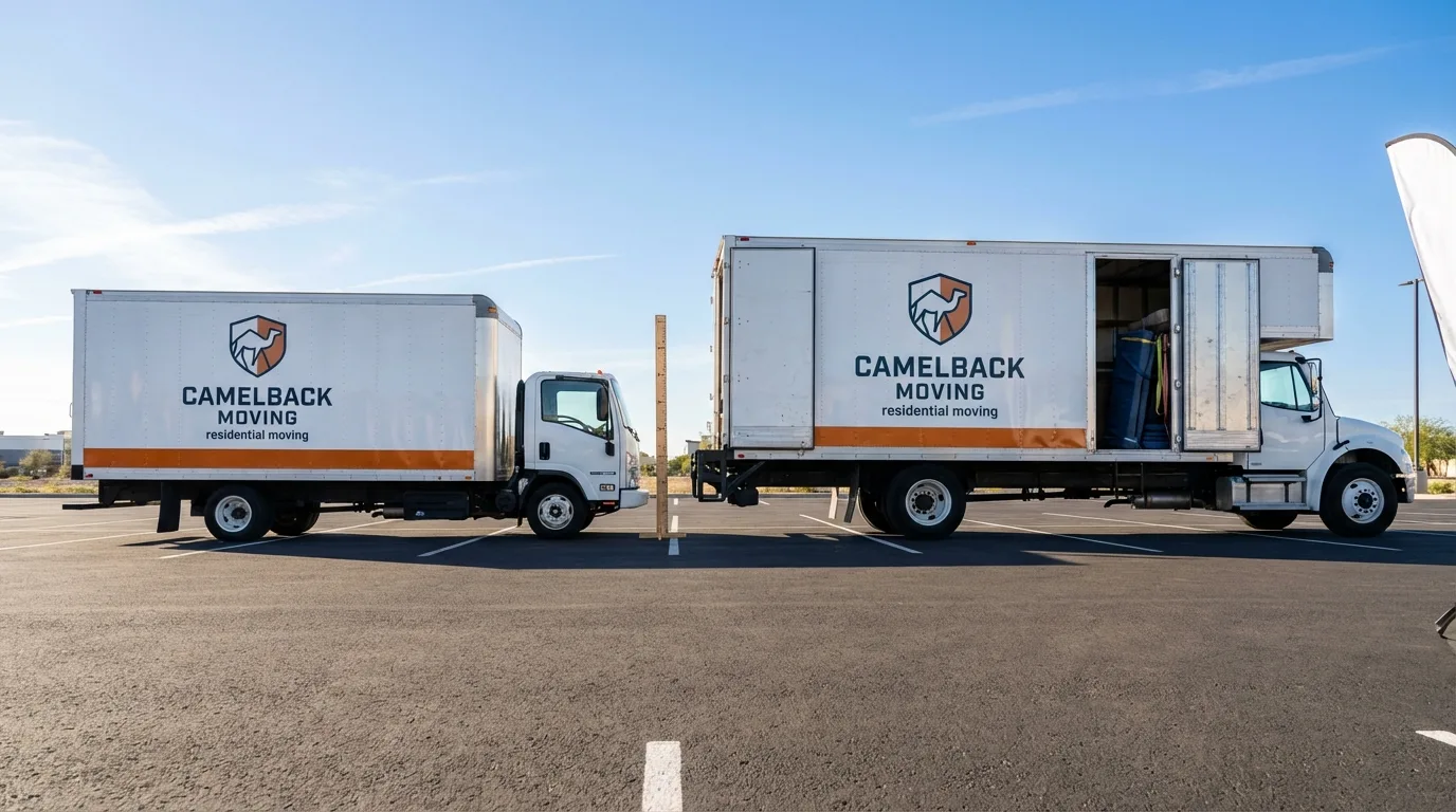 Moving truck size capacity guide in Shutesbury